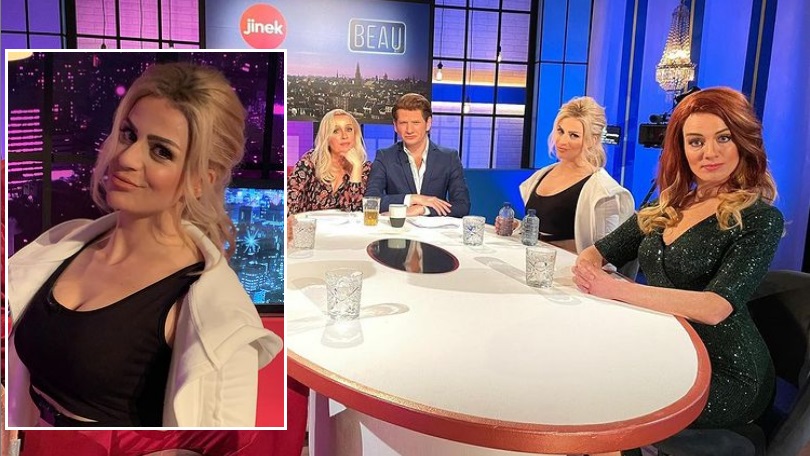 Heerlijke beelden: Gaby Blaaser geïmiteerd in slotaflevering TV Kantine