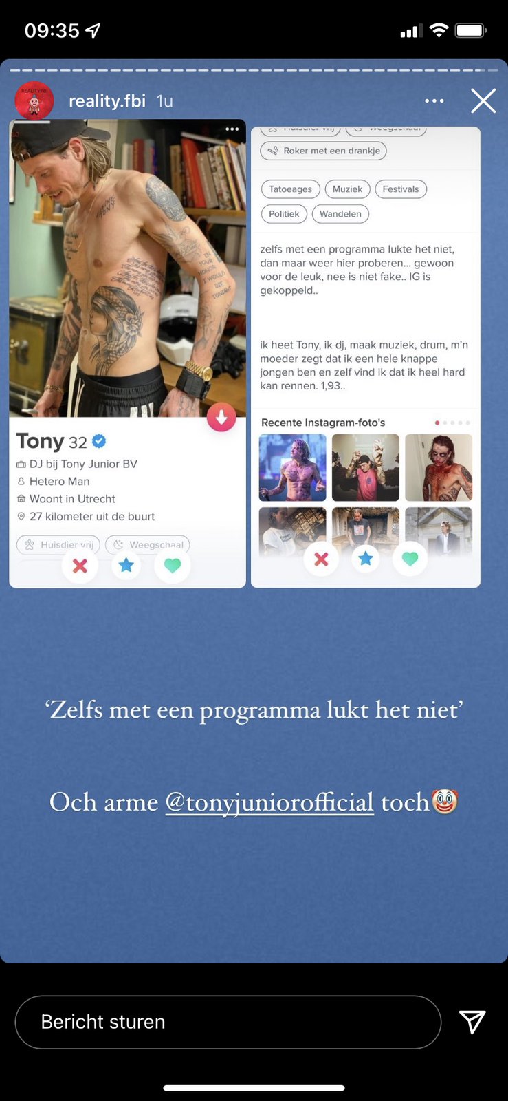 Tony Junior datingapp