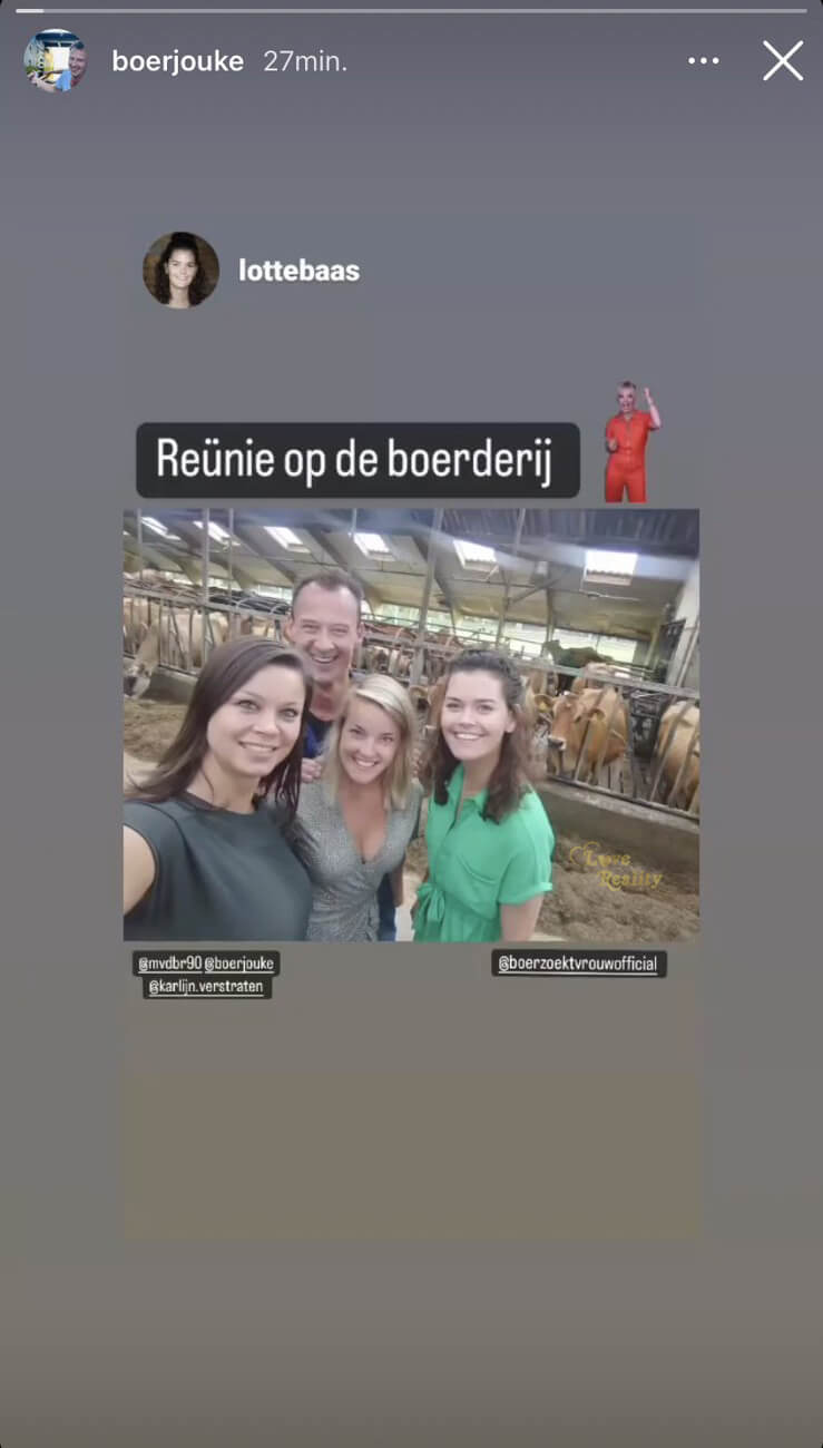 reunie boerderij Jouke