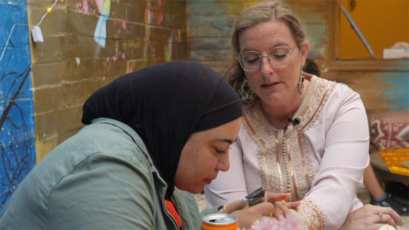 Maartje gaat voor Essam naar Egypte in Grenzeloos Verliefd Maartje Grenzeloos Verliefd Egypte aflevering 4