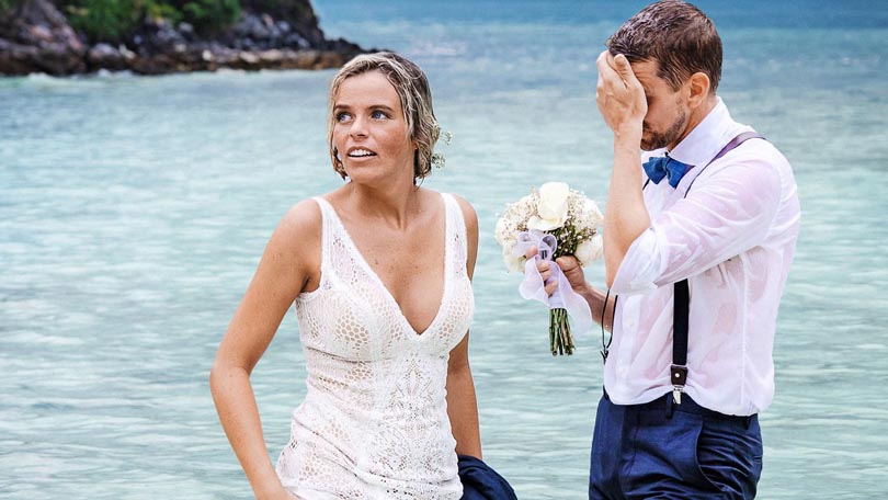 Gestrand op Honeymoon Island