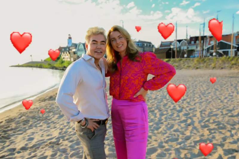 Teun zet Greetje in het zonnetje: “Wat moet je van me draak?” Teun Greetje Urk