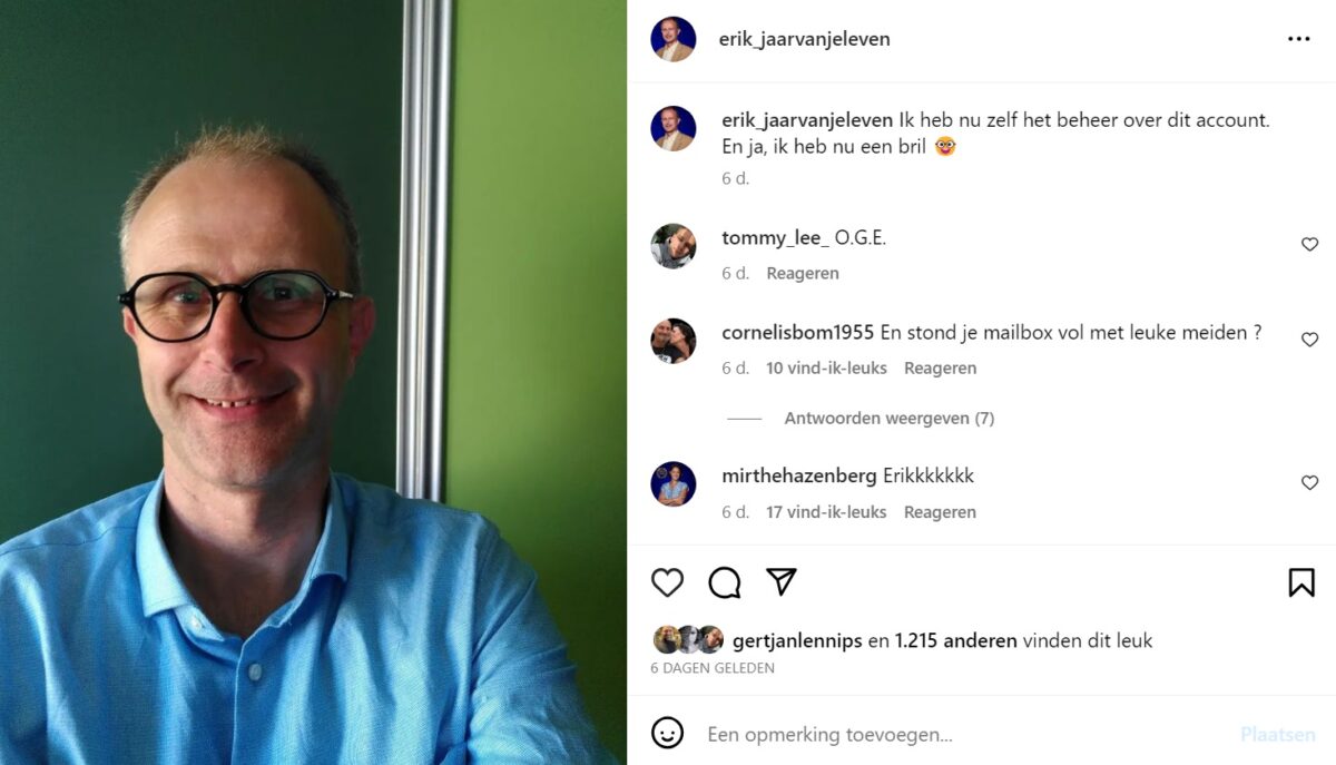 Een Jaar van je Leven-Erik geeft update over zijn liefdesleven - Love