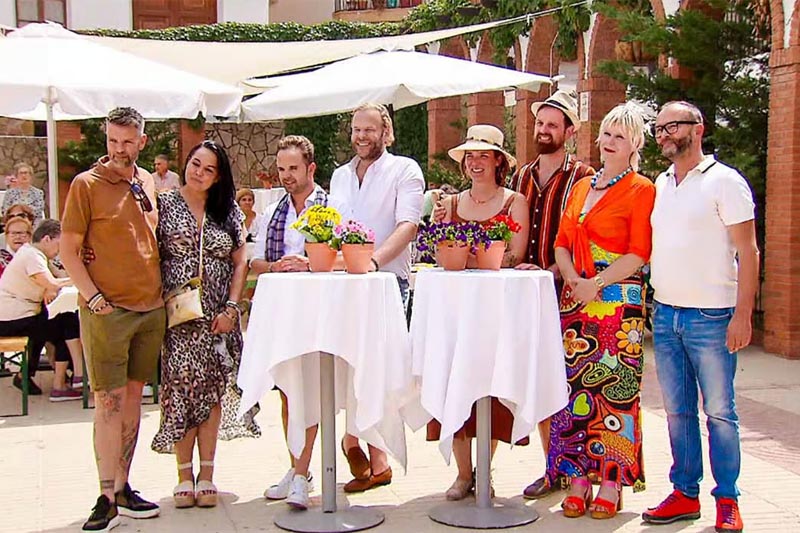 Stellen het Spaanse Dorp