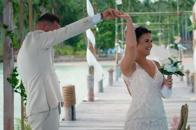 Jesta Steve Gestrand op Honeymoon Island