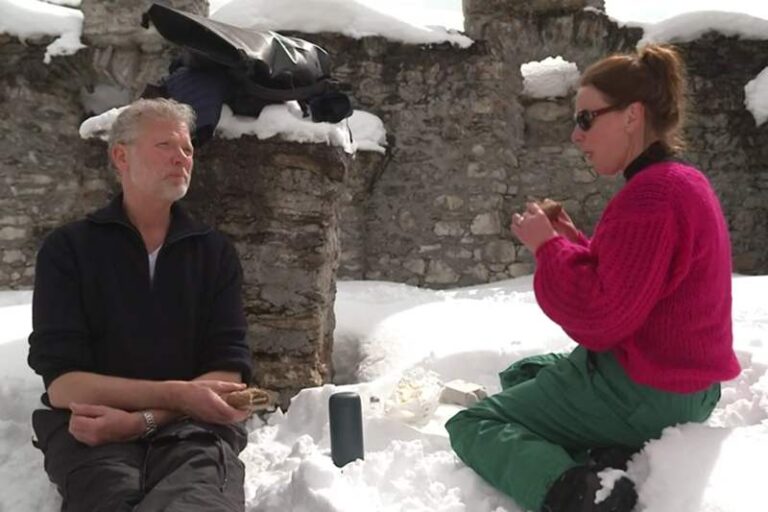 Kijkers Winter Vol Liefde genieten en zien allemaal hetzelfde bij