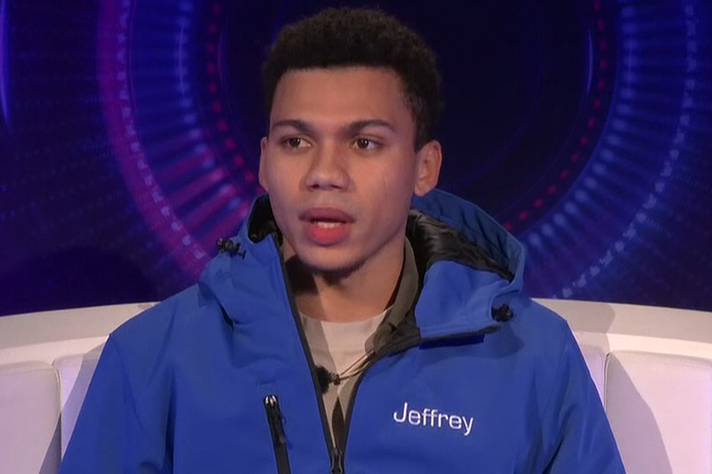 Jeffrey reageert voor het eerst op vertrek uit Big Brother Jeffrey Big Brother