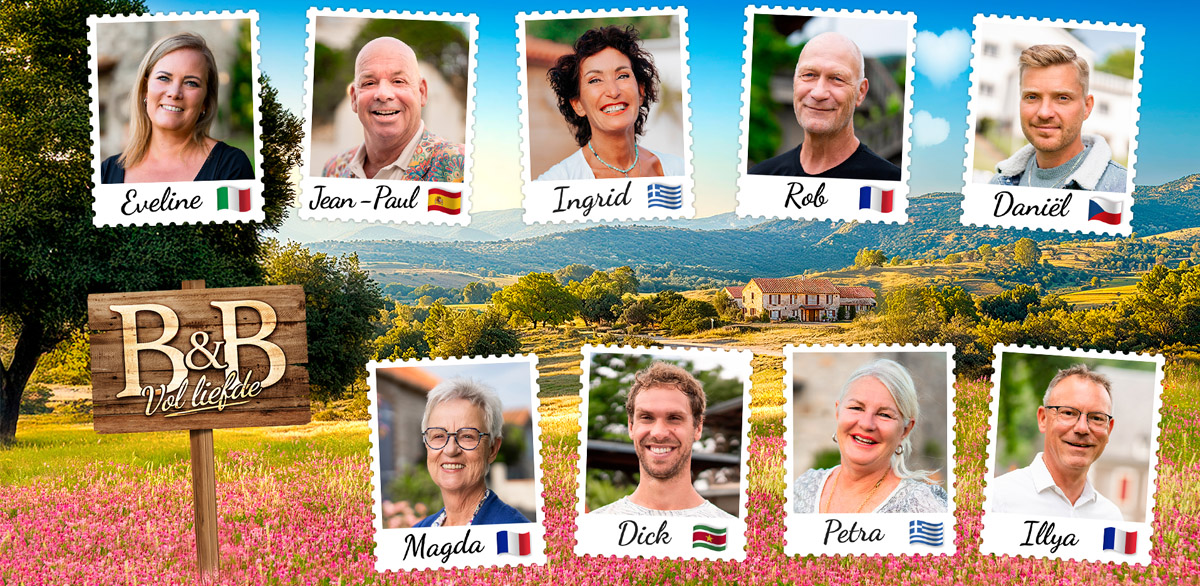 Kandidaten B&B Vol Liefde 2025