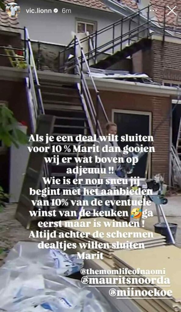 Victor Marit boos