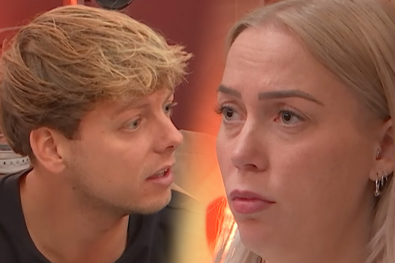 Bizar! Geert en Demi ondernemen een (succesvolle?) lijmpoging Demi Geert