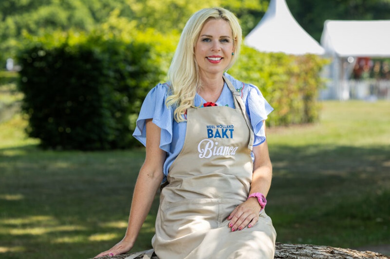 Bianca in Heel Holland Bakt: haar keuken is één grote chaos