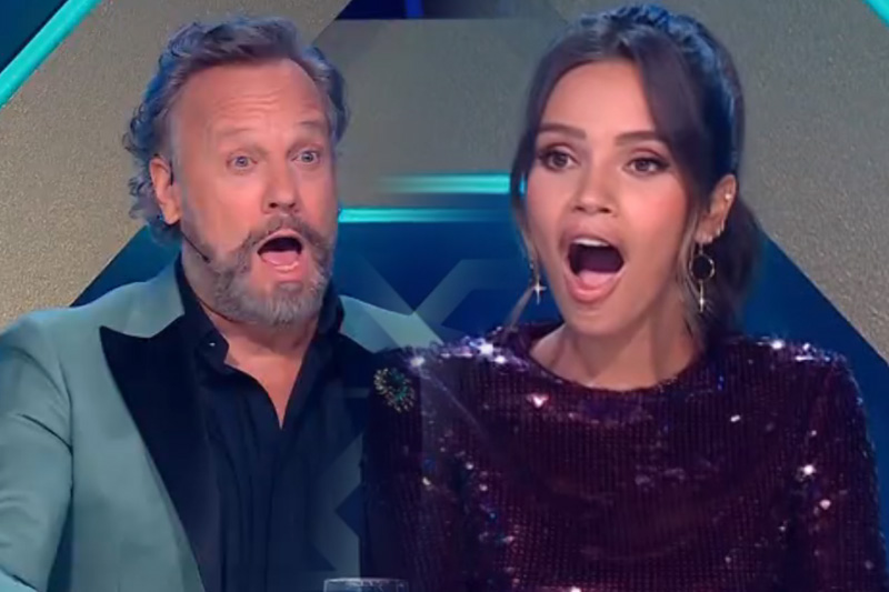 Mond valt open bij panel The Masked Singer na onthulling Feestbeest Carlo Boszhard Monica Geuze