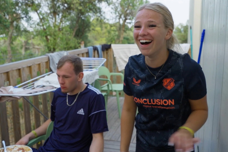 GGGV Chrissy Lyn heeft snelle kinderwens: “Anders veel te oud” Chrissy-Lynn Grote Gezinnen Grote Vakanties