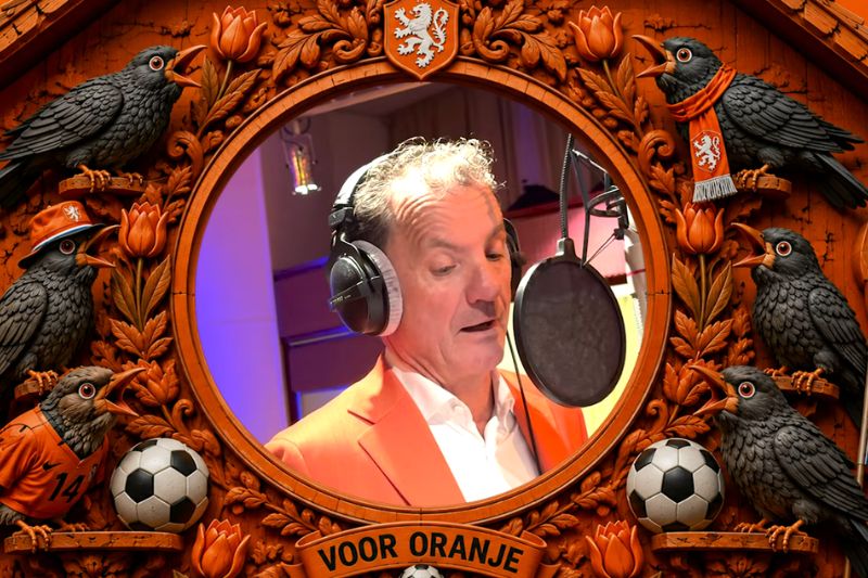 John de Bever brengt WK-plaat uit met Sneijder én Van der Vaart